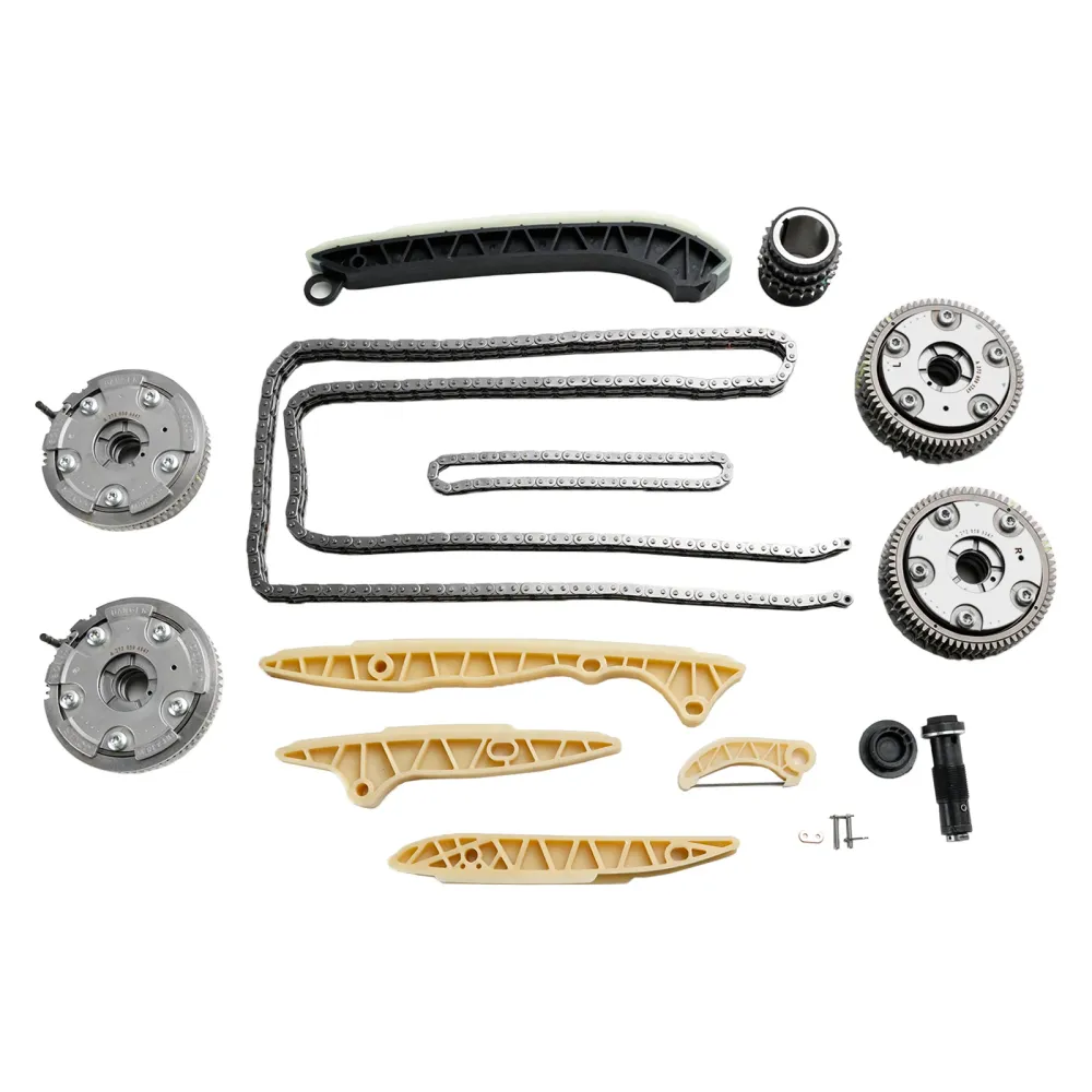 2010 Mercedes -Benz GL 450 Base 4.6L V8 - Gass 4.7L V8 - Gass Timing Chain Kit + 4 × Camshaftjusterere