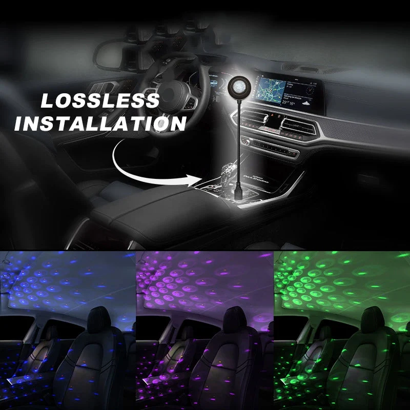 🔥2025 Hot Sale🔥 USB-drevet stemmeaktivert stjerneklar LED-lys